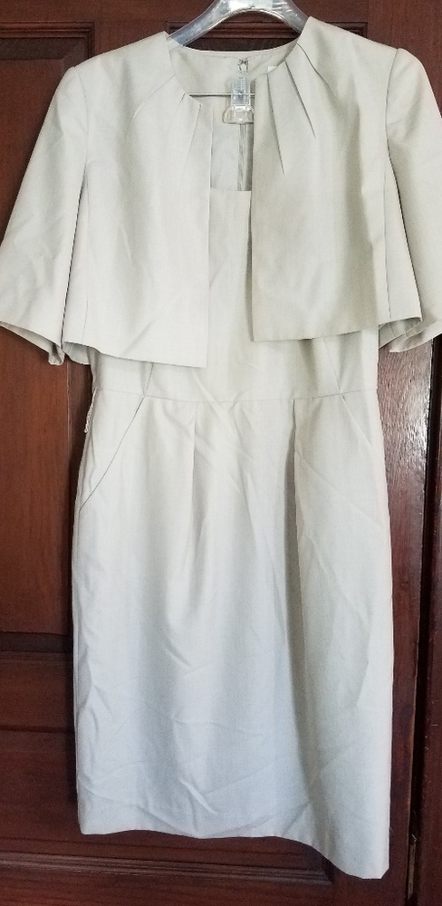 Calvin Klein cream dress suit. Sz 12